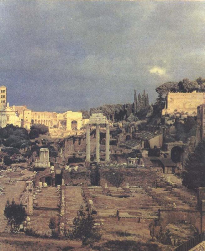 unknow artist forum romanum som det ser ut idag oil painting image